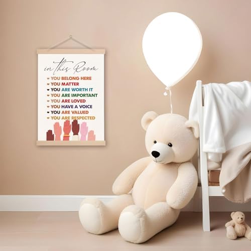 DNEULYR Inspirational Wall Decor, in This Room You Belong Here Inspirational - Image 2