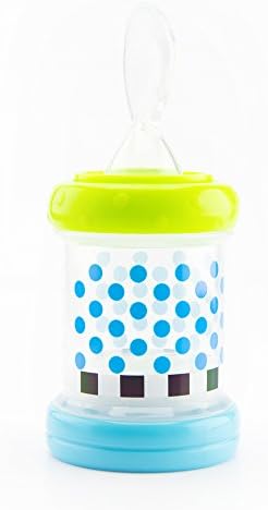Sassy Baby Food Nurser – 4+ Months Set of 2- 4oz 100% Silicone Nipple and Spoon - Image 4