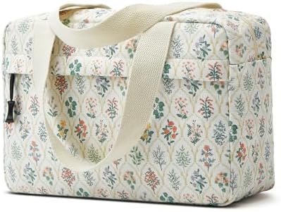 Large Makeup Bag for Women Corduroy Cosmetic bag Make up Bags Zipper Pouch by Unknown