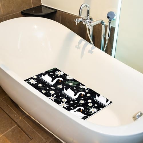 Non Slip Shower Mat Bathtub Mat 15.1x26.8 Inch, Quick Dry Bath Mat - Image 5