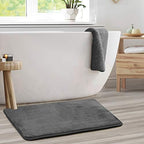 Clara Clark Bathroom Rugs, Velvet Memory Foam Bath Mat, Machine Washable Bath - Image 2
