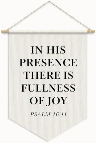 Christian Home Decor, Christian Bible Verses Wall Banner Flag by Unknown