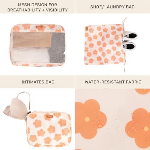 Jadyn Packing Cubes for Travel, 6-Piece Large Packing Cube Organizer Set for - Image 3