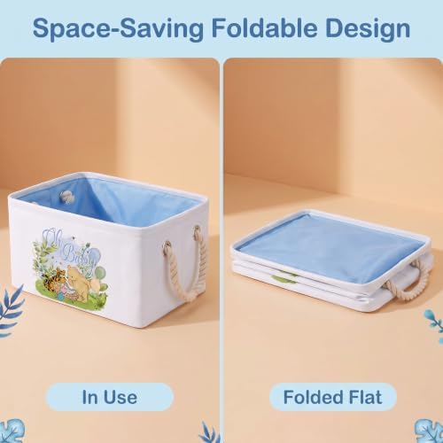 3Pcs Winnie Bear Storage Basket - Image 4