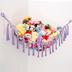 YKBU Stuffed Animals Hammock Corner Hanging Net by MAKEONEWO