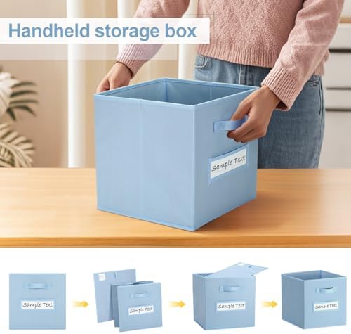 13x13x13 storage cube bins Fabric storage cubes - Image 4