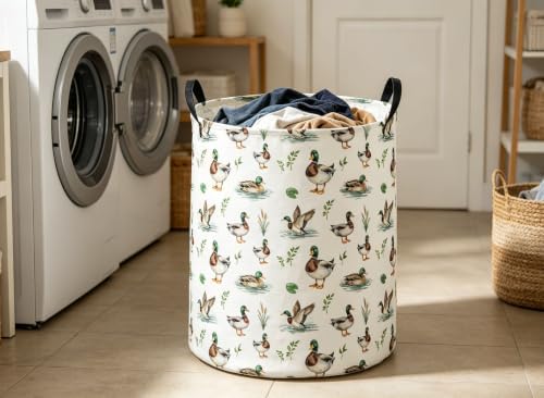 Kids Laundry Basket Mallard duck Hamper - Image 3