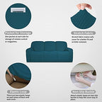 Easy-Going 100% Dual Waterproof Recliner Sofa Cover, 8-Pieces Stretch Relining - Image 5
