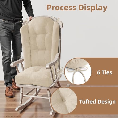Wingback Rocking Chair cushion - Image 6