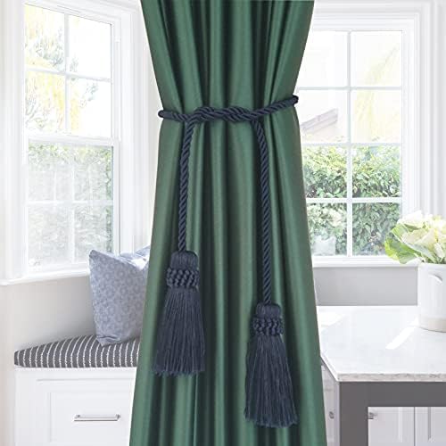 Curtain Tiebacks Handmade Curtain Holdbacks Rope - Image 5