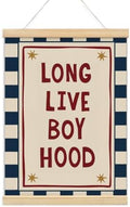 NaZaUK Long Live Boyhood Wall Decor, Boys Room Wall Art Poster Hanger Frame by Unknown