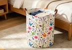 ESSME Flower Laundry Basket, Cute Hamper Collapsible Waterproof Storage Bin - Image 3