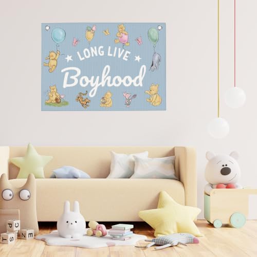 Long Live Boyhood Banner Toddler Boy Room Decor - Image 5