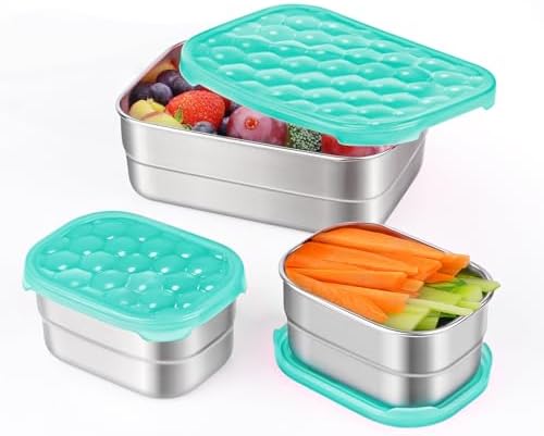 Tanjiae Small Stainless Steel Lunch Containers by Tanjiae
