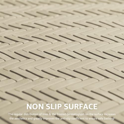 OTHWAY Bathtub Mat Non Slip, Machine Washable Shower Anti Slip Mat - Image 3