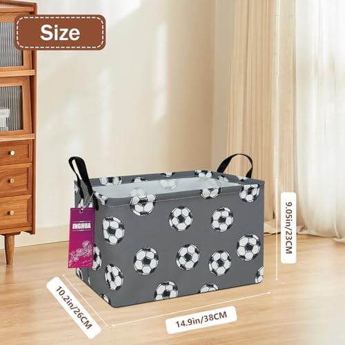 Rectangular Football Storage Basket - Image 2