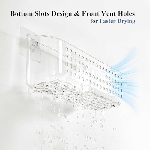 Bath Toy Storage 2 Pack, Large Bathtub Toy Holder Shower Caddy - Image 3