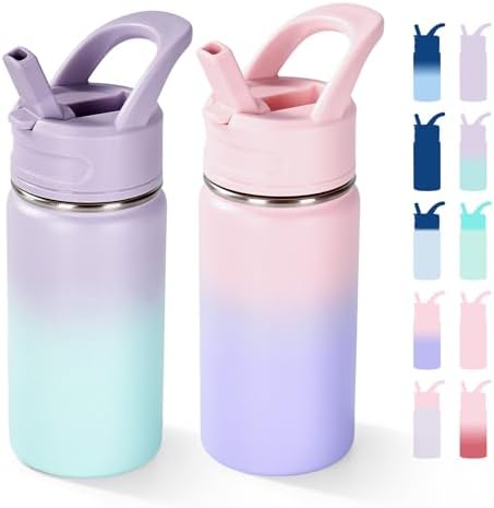 Fijinhom 12oz Water Bottle for School, Water Bottles by Fijinhom