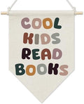 KYTWSFWS Boho Classroom Wall Art Pennant Flag, Reading Room Wall Decor by Unknown