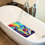 Non Slip Bathtub and Shower Mat 26.8x15.1 inch, Bath Mat - Image 3