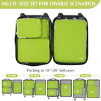 Gonex Compression Packing Cubes, 4-Piece Expandable Travel Organizers - Image 5