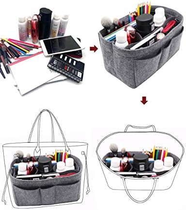 LEXSION Felt Insert Bag Organizer Bag In Bag - Image 5