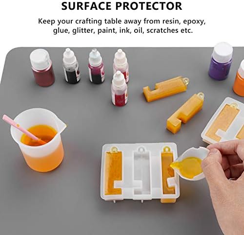 Gartful 3PCS Silicone Sheet for Crafts, Epoxy Resin, Jewelry Casting Molds - Image 4