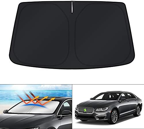 KUST Windshield Sun Shade for 2013-2020 Lincoln MKZ Accessories Sunshade by KUST