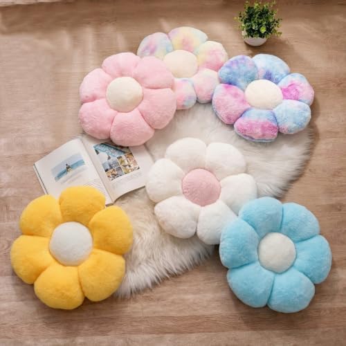 2Pcs Flower Floor Pillow - Image 4