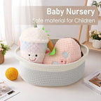 JMvicyroam Small Woven Basket, Empty Gift Basket - Image 5