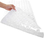 TEESHLY Bath Tub and Shower Mats, Non-Slip 39 x 16 Inch Extra Long Bathtub Mat - Image 2