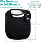 Baby Bibs Soft and Absorbent Cotton Bandana Bibs Set - Image 4