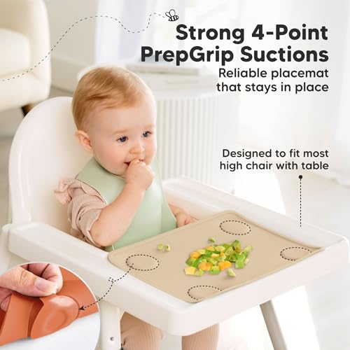 KeaBabies 2pk Silicone Placemats - Image 4