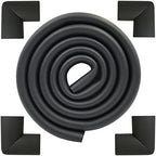 U Shape Furniture Table Edge Protectors 6.5 Ft Black by M2cbridge