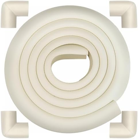 Corner Protector Baby, Baby Proofing Edge Corner Protector, Soft Foam White by AIXMEET