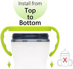 CHUBBIEE Baby Bottle Handles for Comotomo 5oz & 8oz, Ergonomic Non-Slip Grips - Image 4