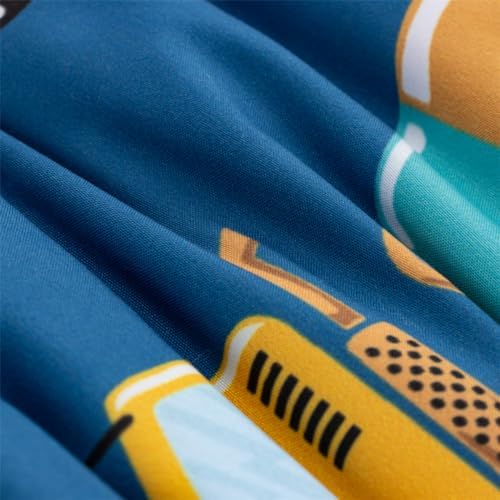 NTBED 4 Pieces Traffic Construction Toddler Bedding Set - Image 6