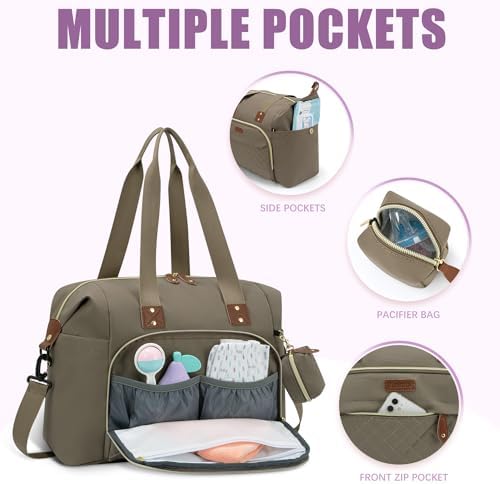 Tuwubi Diaper Bag Tote, Baby Diaper Bag - Image 2
