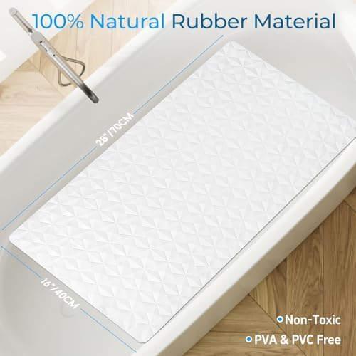 Non Slip Bathtub Mat for Bath Tub Shower - Image 6