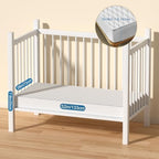 2Pack Waterproof Crib Mattress Protector, Cotton 52X28 Fitted Crib Sheets Crib - Image 2