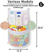 Ligereza Baby Bath Toy Organizer, quick drying， and mould proof, Large Capacity - Image 3