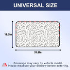 XCBYT Magnetic Car Side Window Shades, 100% Blackout Privacy Covers - Image 6