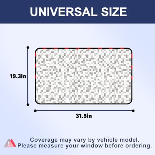 XCBYT Magnetic Car Side Window Shades, 100% Blackout Privacy Covers - Image 6