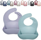 Goobie Baby Silicone Baby Bib by Goobie+Baby