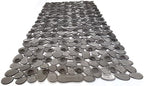 “Pebbles” Non-Slip Bathtub/Shower Mat 27.5”x14” Rectangular, Machine-Washable - Image 3