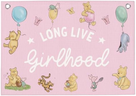 Long Live Girlhood Banner Toddler Girl Room Decor by WXUMTM
