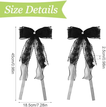 4Pcs Bow Curtain Tiebacks, Elegant Bow Butterfly Curtain Tiebacks - Image 2