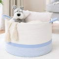 67L Large Blanket Basket, Woven Baskets by Degeyoyo