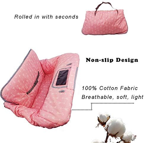 Shopping Cart Covers for Baby Girl, Cotton High Chair Cover, Machine Washable - Image 3