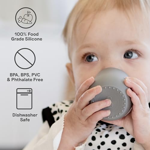 ezpz Tiny Cup - 4 months+ - 100% Silicone Training Cup - Image 7